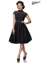 Kleid in Vintage Stil schwarz
