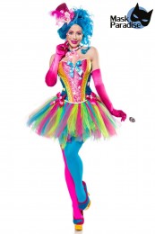 Bunte Candy Girl Kostüm mit Pail...