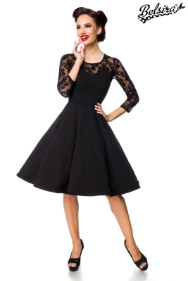 Vintage-Kleid mit Mesh